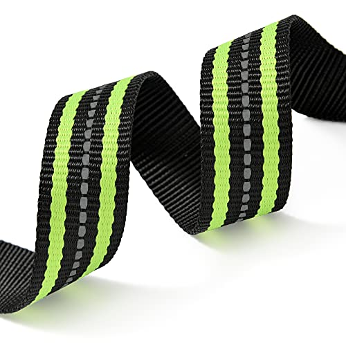 1 Reflective Line-Lime Green