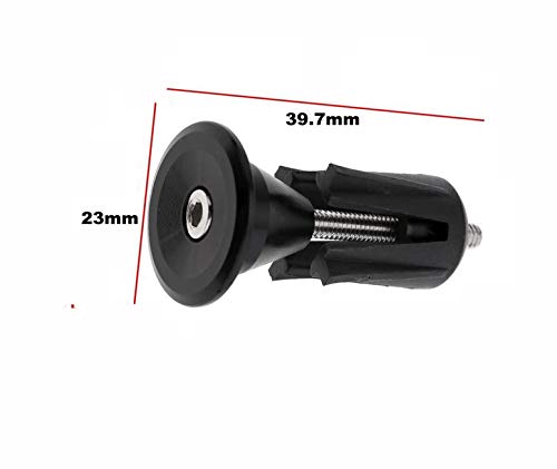 Premium Aluminum Bike Handlebar End Caps - Universal Fit for Road Bikes, Mountain Bikes & Hybrid Bikes (2-Pack, Black) - Durable Protection & Safety for Cycling, Commuting & Outdoor Adventures