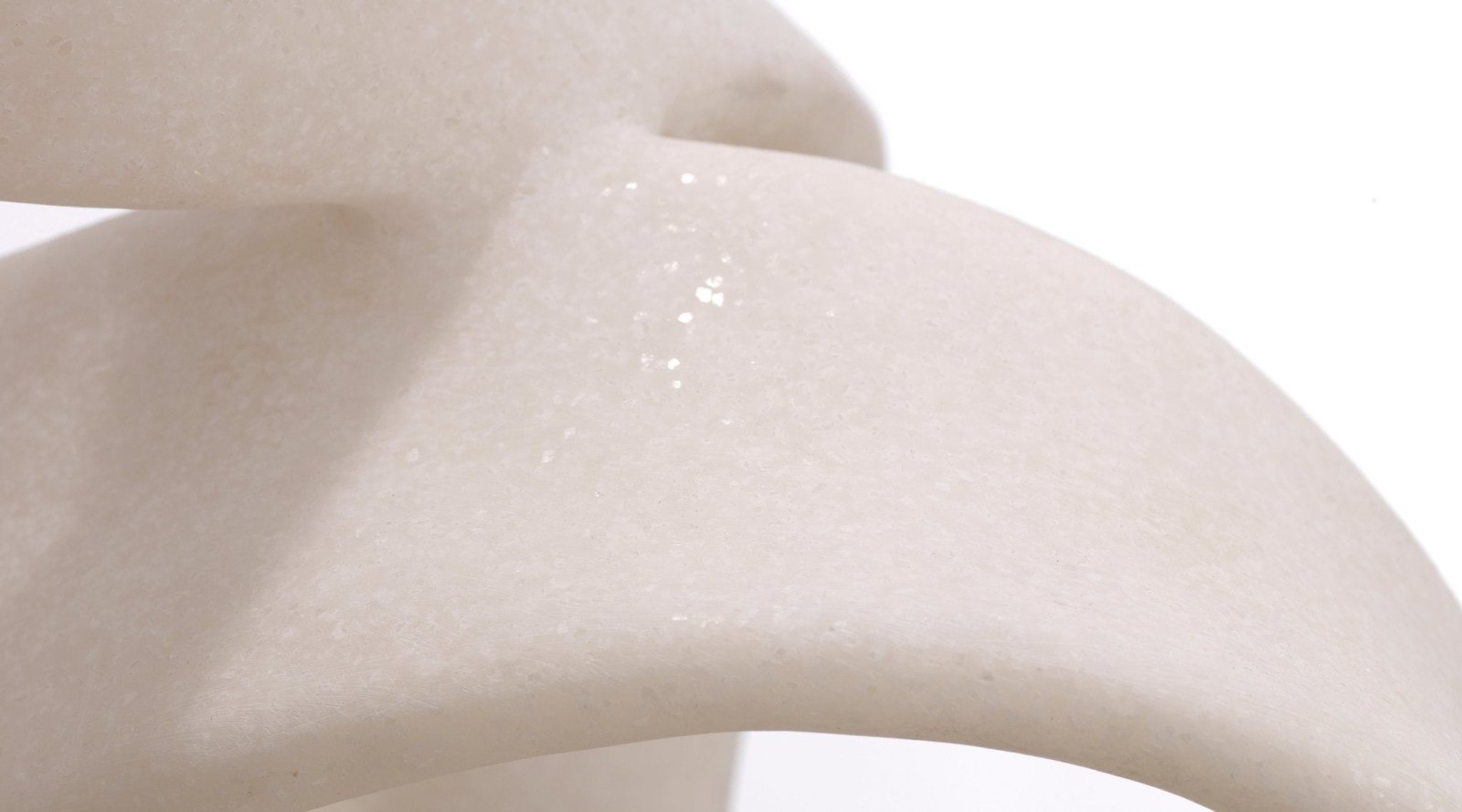 Modern White Intertwined Table Lamp - Elegant Home & Office Lighting for Bedroom, Living Room, and Study Desk