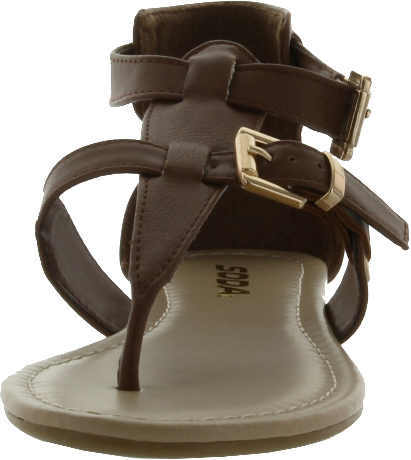 Women's Closed Back Thong Sandals - Comfortable & Stylish Soda Carpen Flip Flops for Beach, Pool, and Summer Outfits