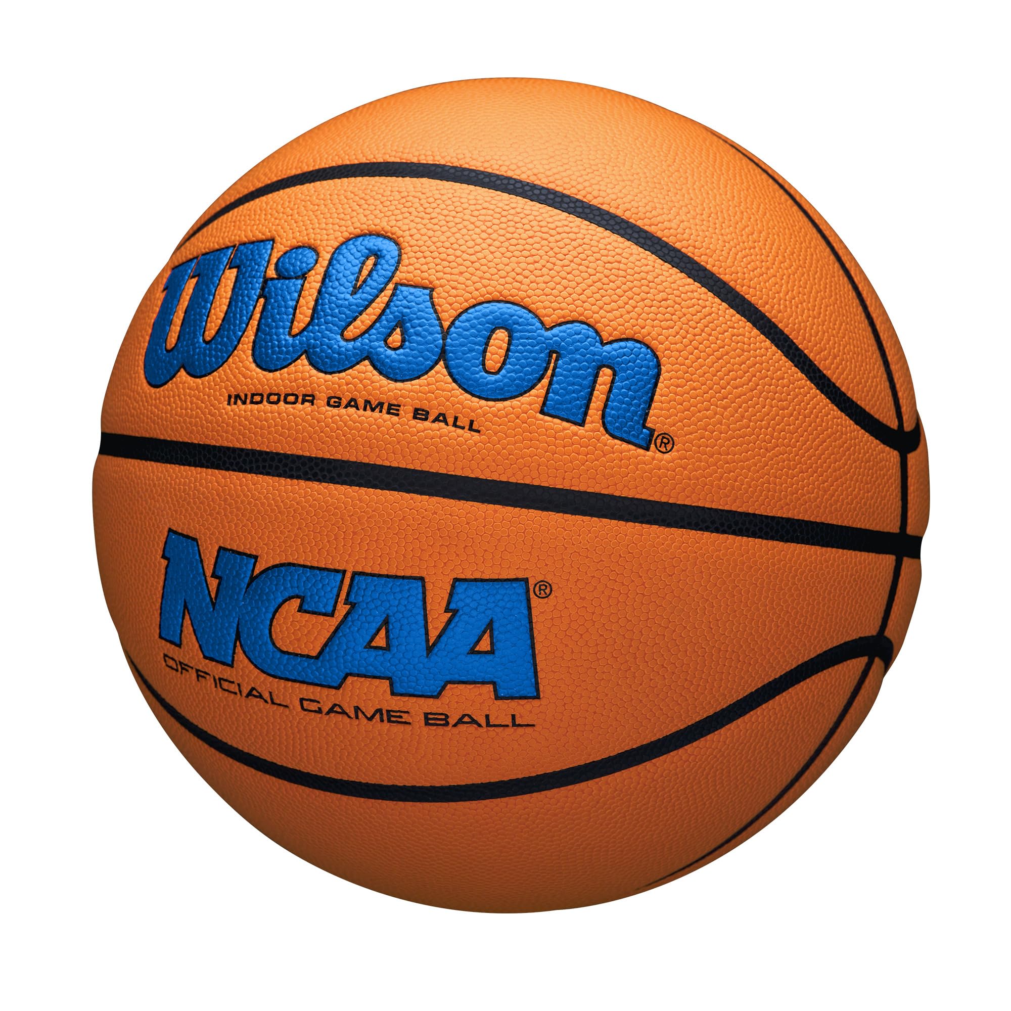 Wilson NCAA Evo NXT Official Indoor Game Basketball - Size 6 & 7 for Men & Women - Perfect for College, High School & Recreational Play