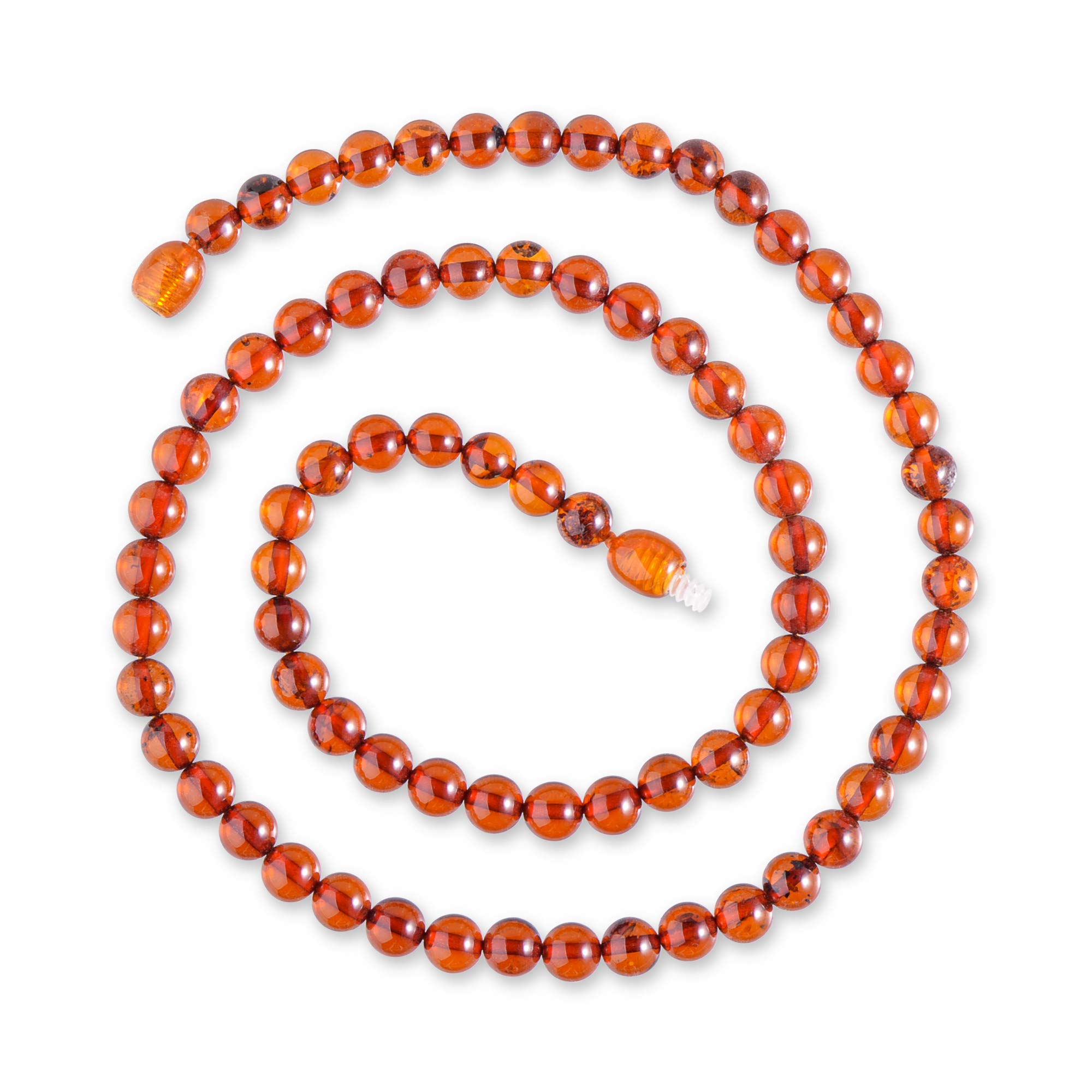 Handmade Baltic Sea Amber Beads Necklace - Genuine Natural Amber Jewelry from Europe | Perfect for Boho Style, Healing Crystal Therapy & Spiritual Gifts