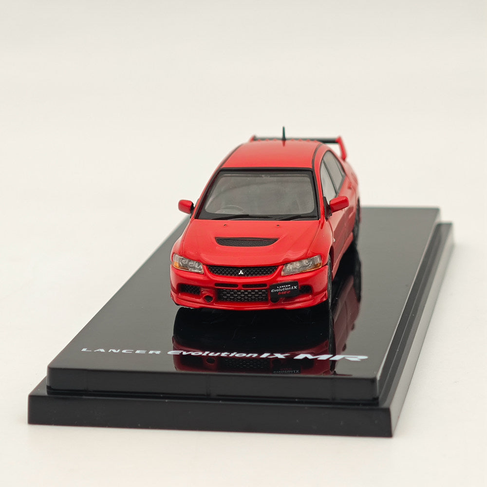 1/64 Scale Hobby Japan Mitsubishi Lancer GSR Evolution IX Evo 9 MR Diecast Model Car with Detailed Engine Display - Perfect for Collectors, Racing Enthusiasts and Scale Model Displays