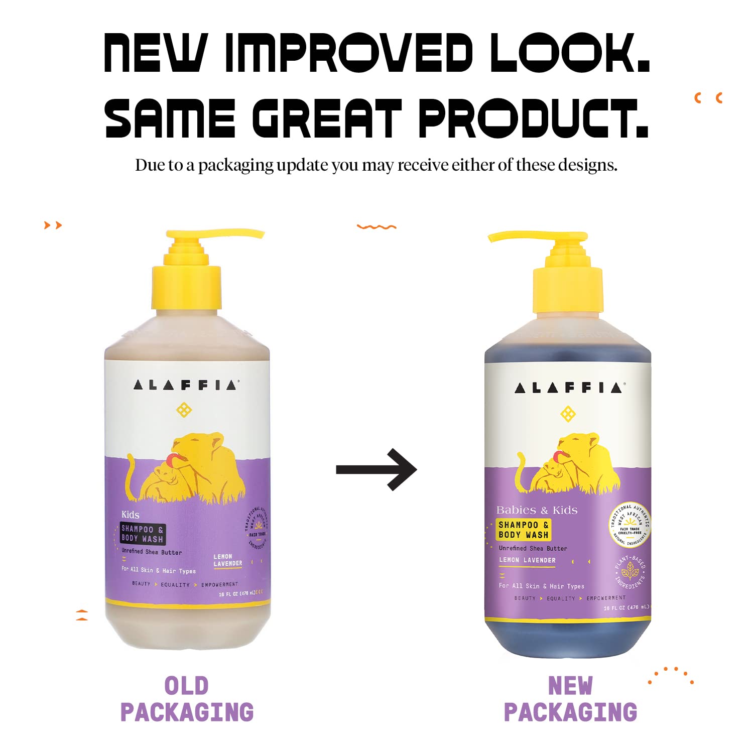 **Alaffia Gentle Baby & Kids Shampoo & Body Wash with Shea Butter, Neem & Coconut Oil – Fair Trade, Lemon Lavender Scent – Softens Hair & Skin – Perfect for Bath Time & Sensitive Skin Care**