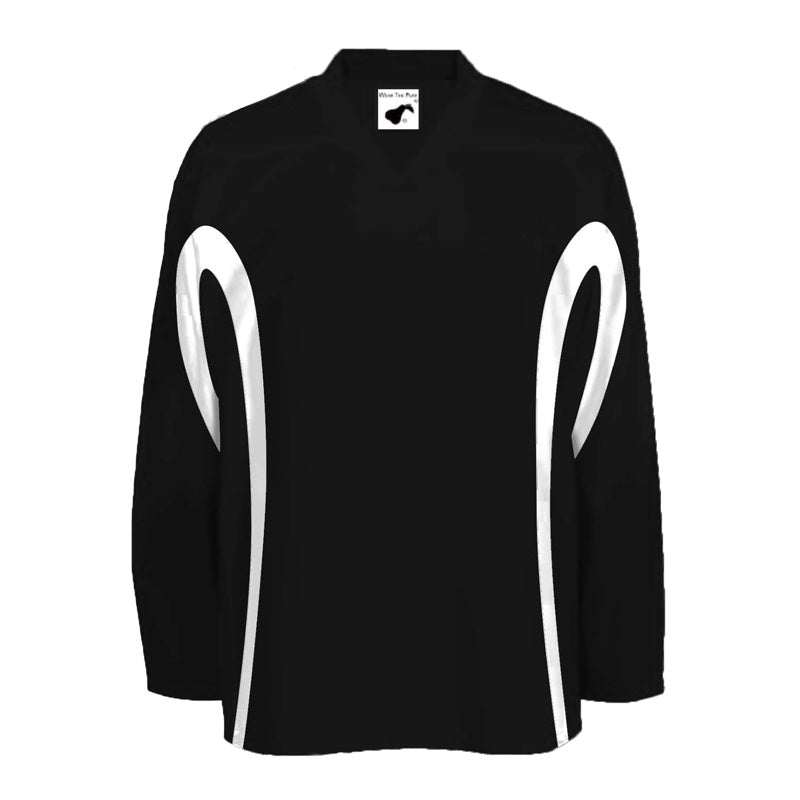 Pearsox House League Hockey Jersey - Black - Perfect for Youth & Adult Hockey Games, Practices & Team Sports