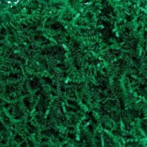 JPPL Eco-Friendly Shredded Crinkle Cut Paper - 100g Pack (Green) for Gift Wrapping, Basket Filling, Party Confetti & Decoration | Reusable, Sustainable Packaging for E-commerce & Home Use