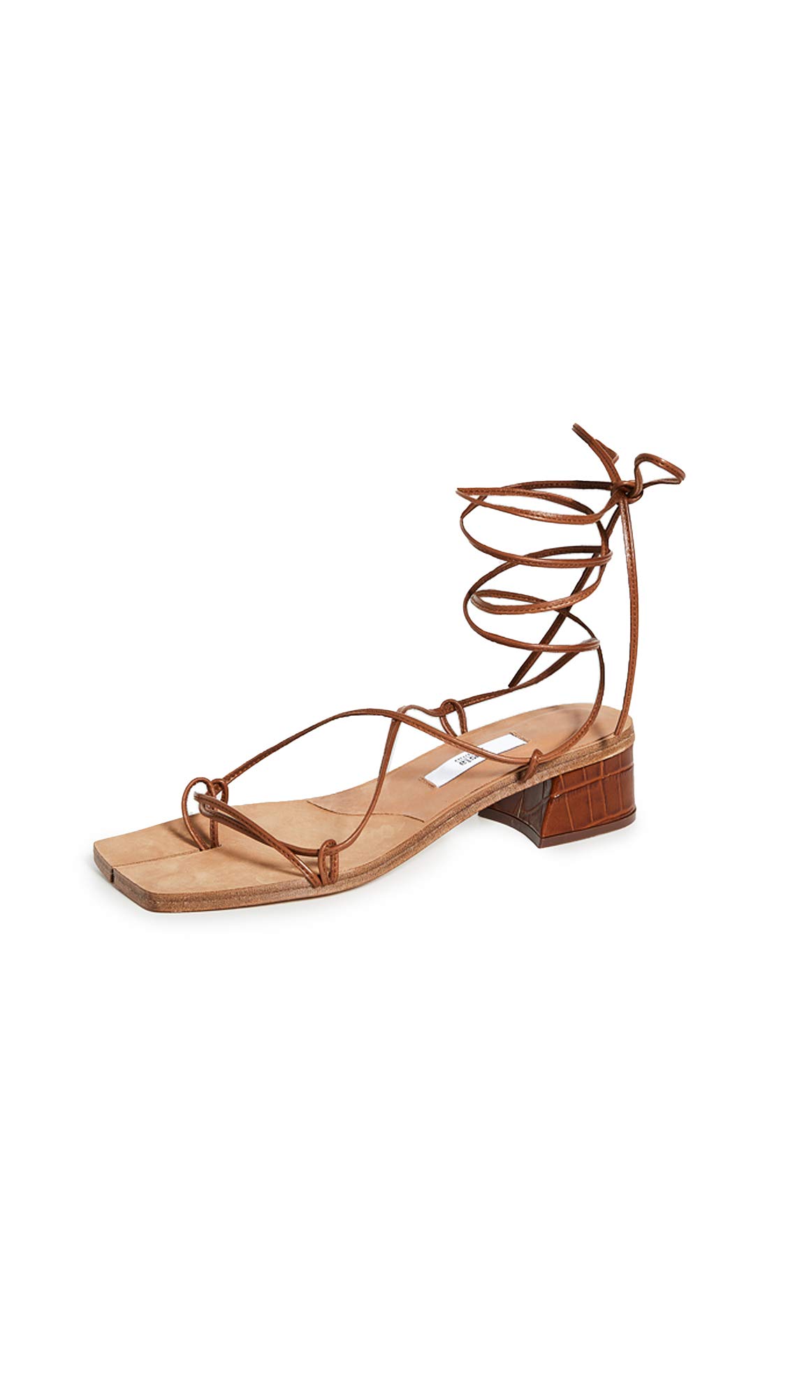 Miista Women's Cimarron Sandals - Comfortable Leather Strappy Heels for Summer, Beach, and Casual Outings