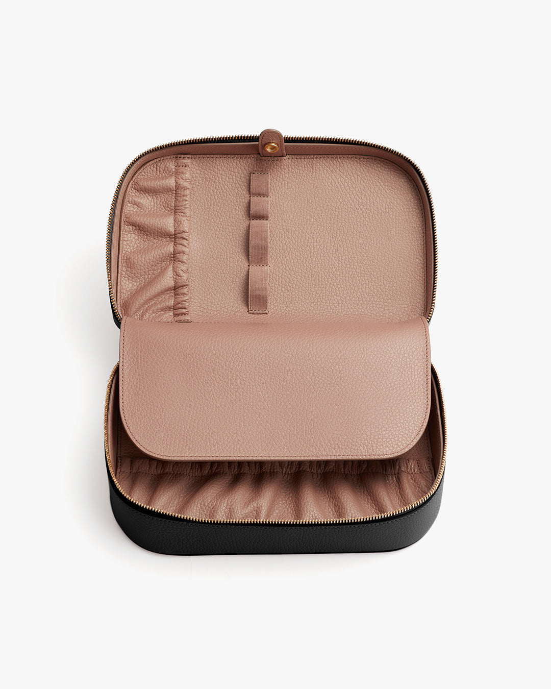 Portable Travel Makeup Organizer Case - Waterproof Cosmetic Bag for Women | Perfect for Airplane, Gym, and Vacation Essentials