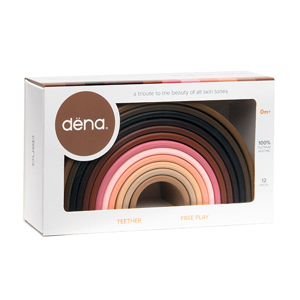 Dena Silicone Diversity Rainbow Bracelet - Large Size, Stretchy & Comfortable for LGBTQ+ Pride, Equality Events, and Everyday Wear