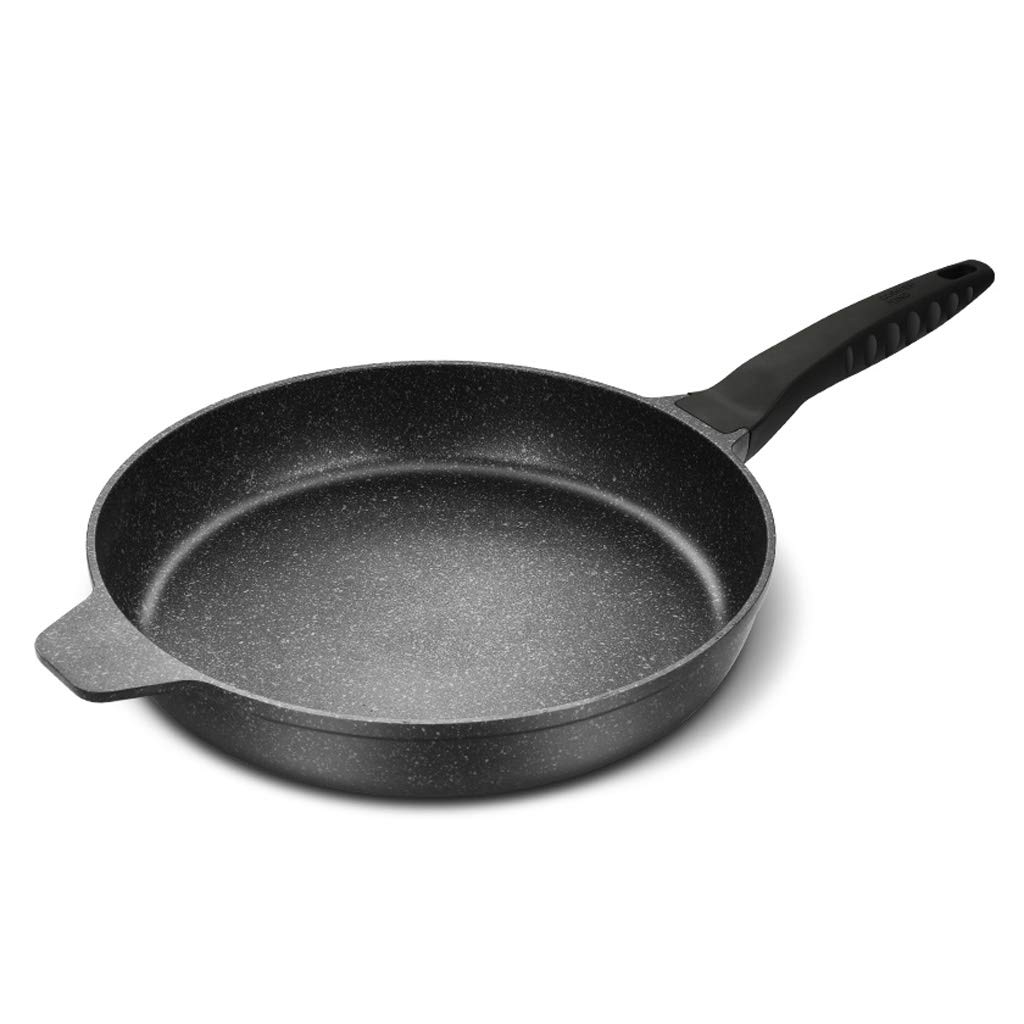 Non-Stick Frying Pan Skillet - 12 Inch Large Omelet Pan for Eggs, Steak & Cooking - Induction Compatible Alloy Cookware for Gas, Electric & Open Flame - Perfect for Home Kitchen, Camping & Outdoor Cooking