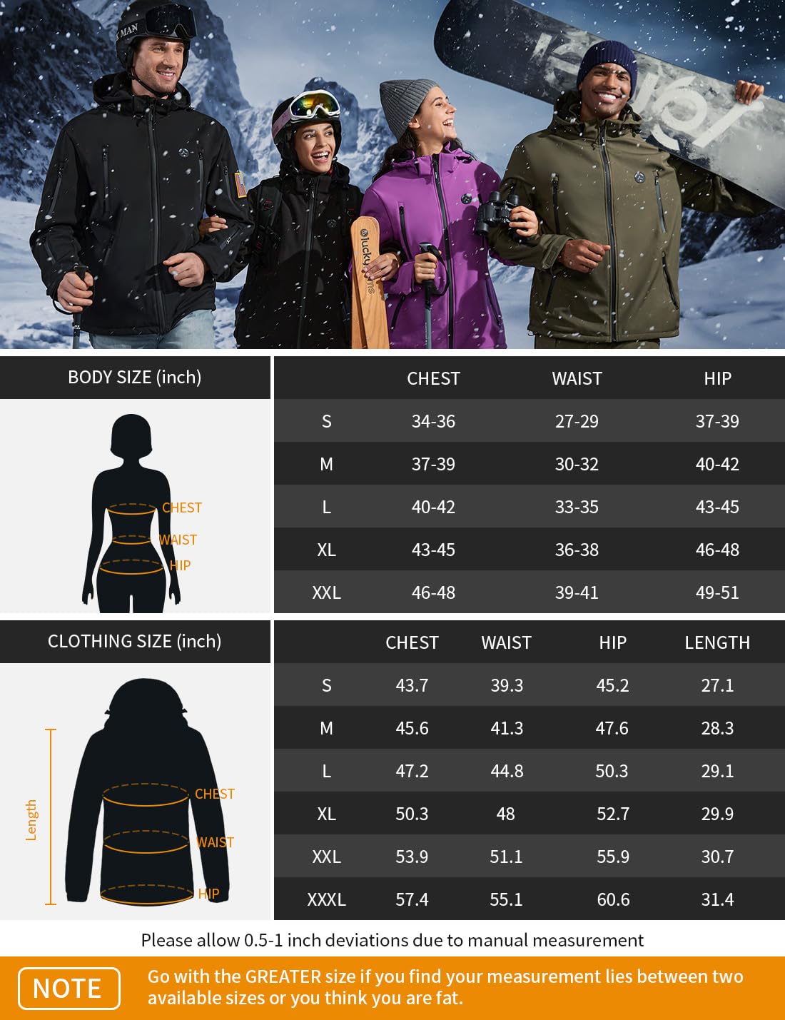 iHood Women's Heated Jacket with 12V Battery Pack - Waterproof Winter Coat for Outdoor Activities - Perfect for Skiing, Hiking & Cold Weather Commutes