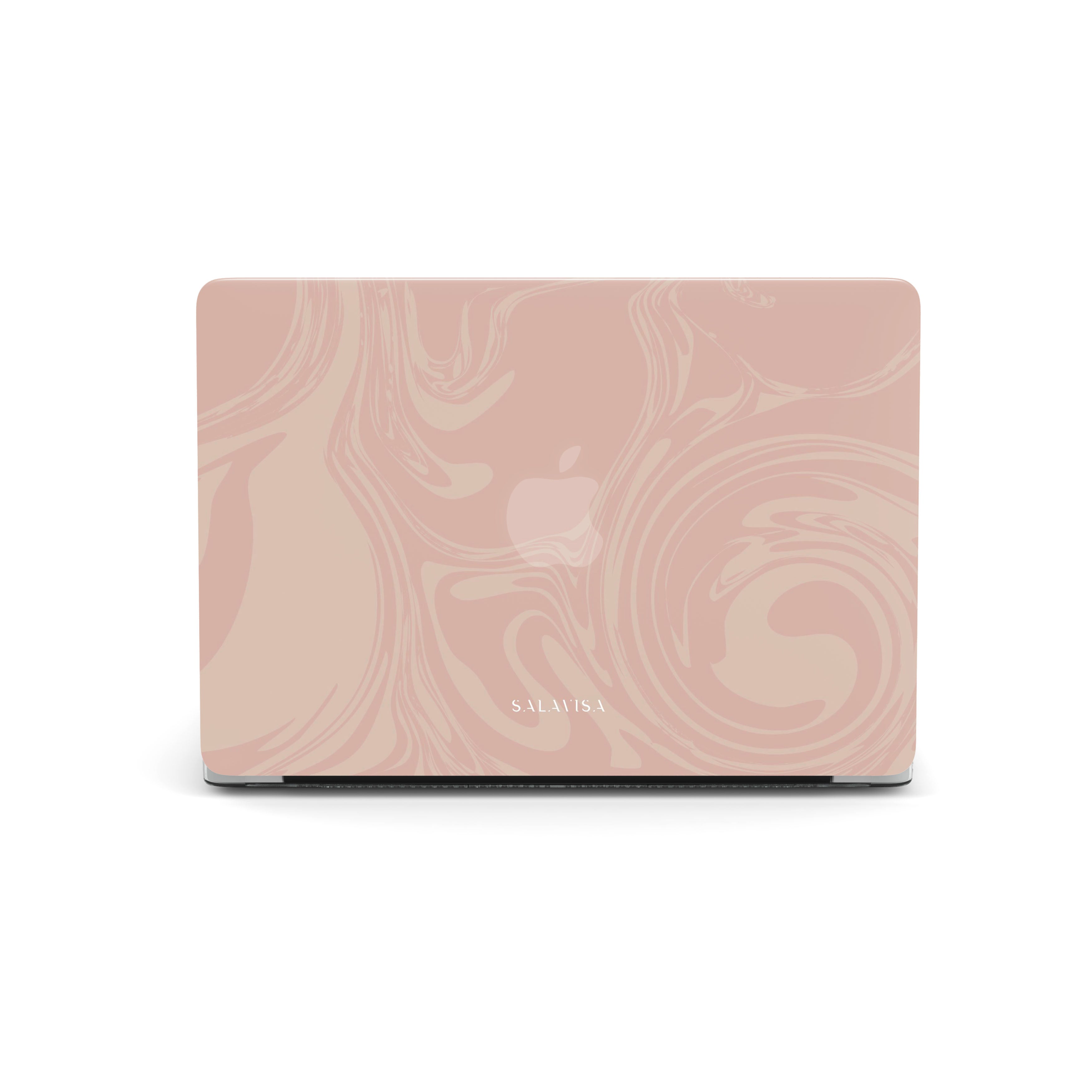 Rose Swirl MacBook Case - Protective Hard Shell Cover for MacBook Air/Pro 13