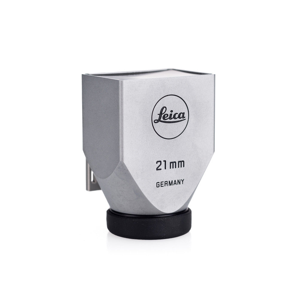 Leica Brightline Viewfinder M 21mm Silver - High Precision Optical Finder for Leica M Cameras | Perfect for Street & Landscape Photography