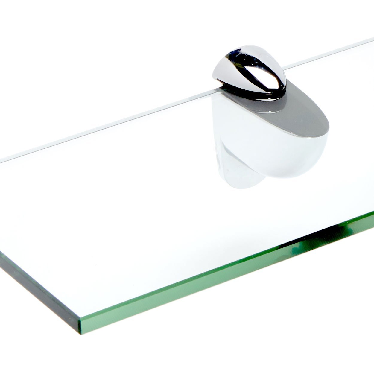 Spancraft Chrome Heron Glass Shelf - 10
