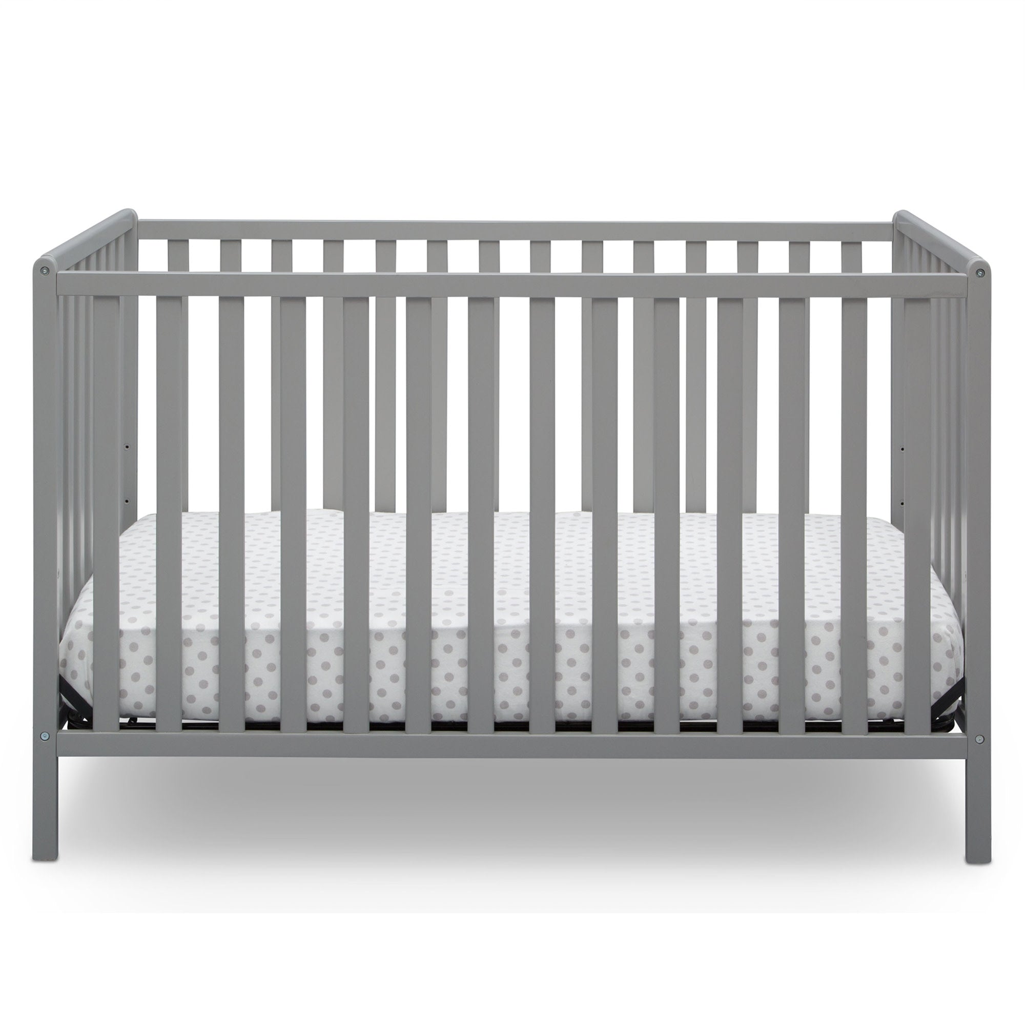 Heartland 4-in-1 Convertible Baby Crib - Toddler Bed, Daybed & Full-Size Bed - Safe Nursery Furniture for Newborn to Adult - Perfect for Baby Rooms, Daycare Centers & Guest Bedrooms
