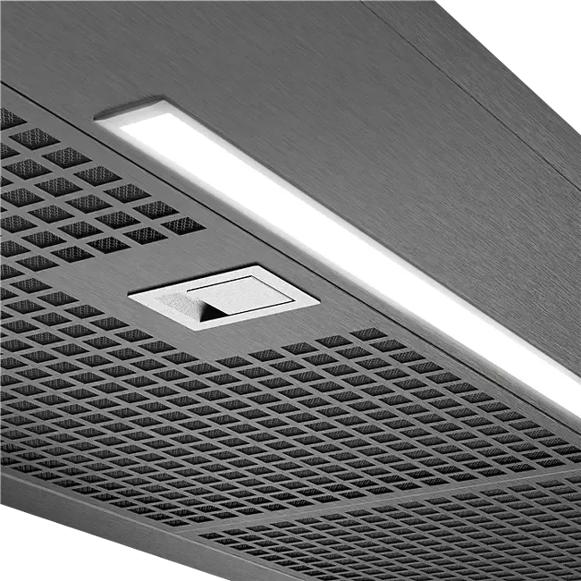 AEG 86cm Integrated Rangehood - Dark Stainless Steel Kitchen Hood for Modern Homes | Powerful Extraction, Quiet Operation | Perfect for Open-Plan Kitchens & Apartments