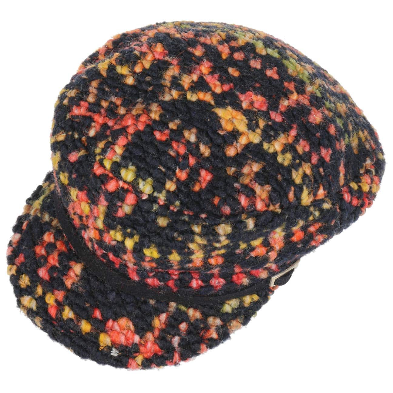 Lierys Multicolor Wool Fisherman Hat - Warm Winter Beanie for Men & Women - Perfect for Outdoor Activities, Hiking, and Cold Weather Fashion