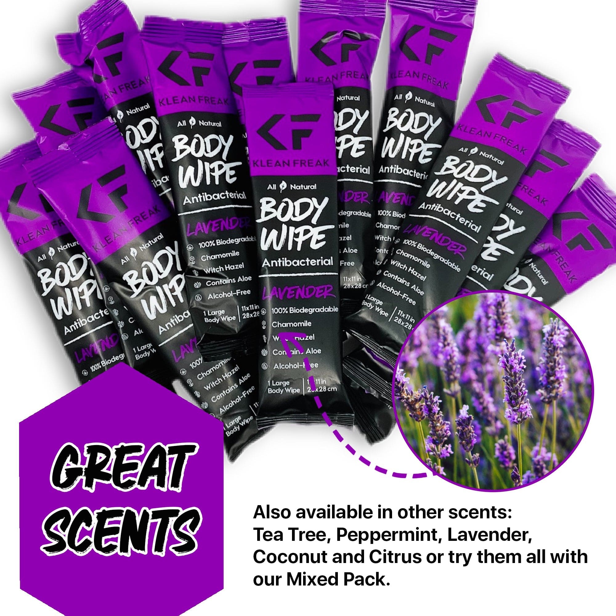 12 Pack Refreshing Body Wipes for Adults - On-The-Go Cleansing, Gym, Travel & Outdoor Activities | Gentle & Moisturizing Skin Care