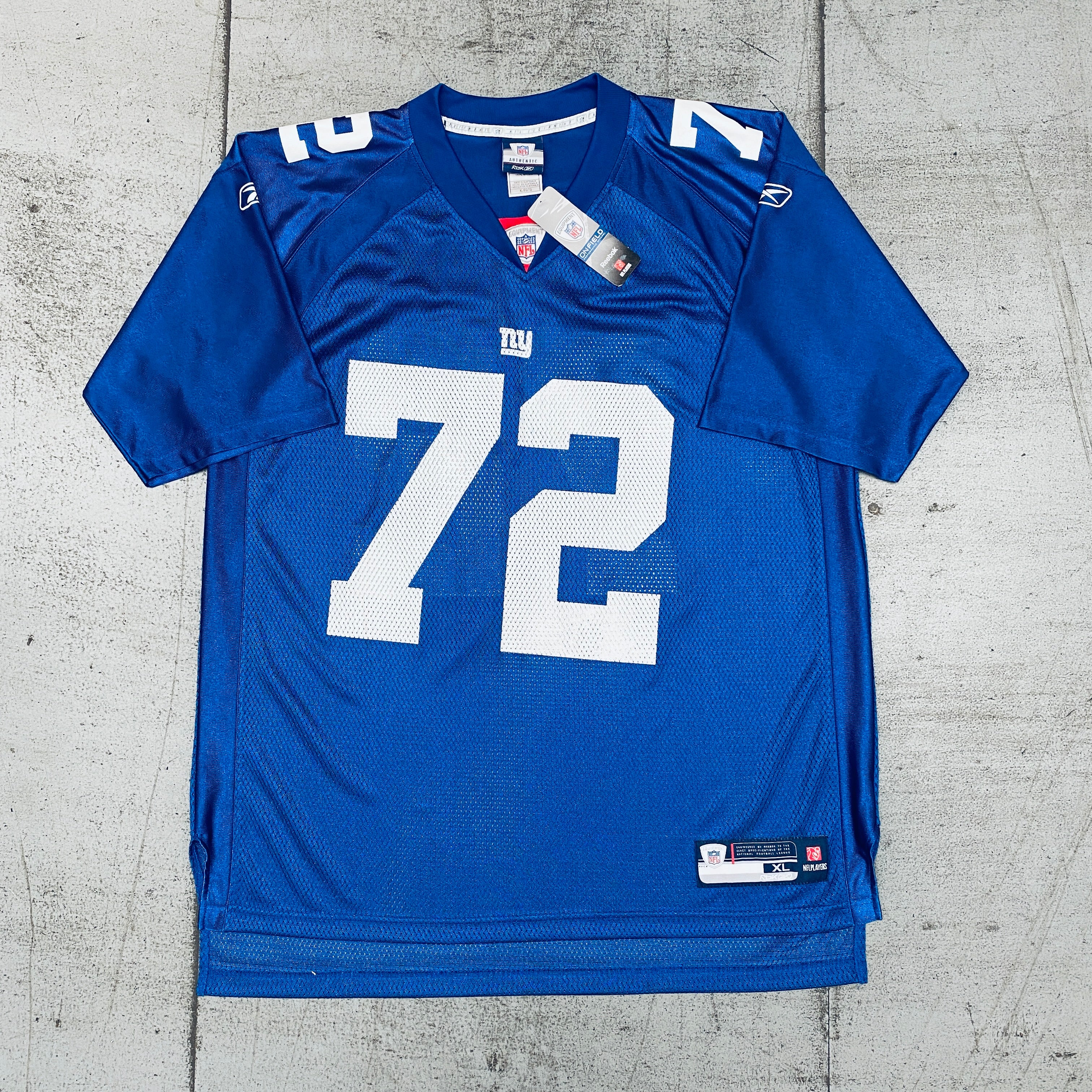 Authentic New York Giants Osi Umenyiora 2007/08 Signed Jersey (XL) - BNWT - Perfect for NFL Memorabilia Collectors & Giants Fans