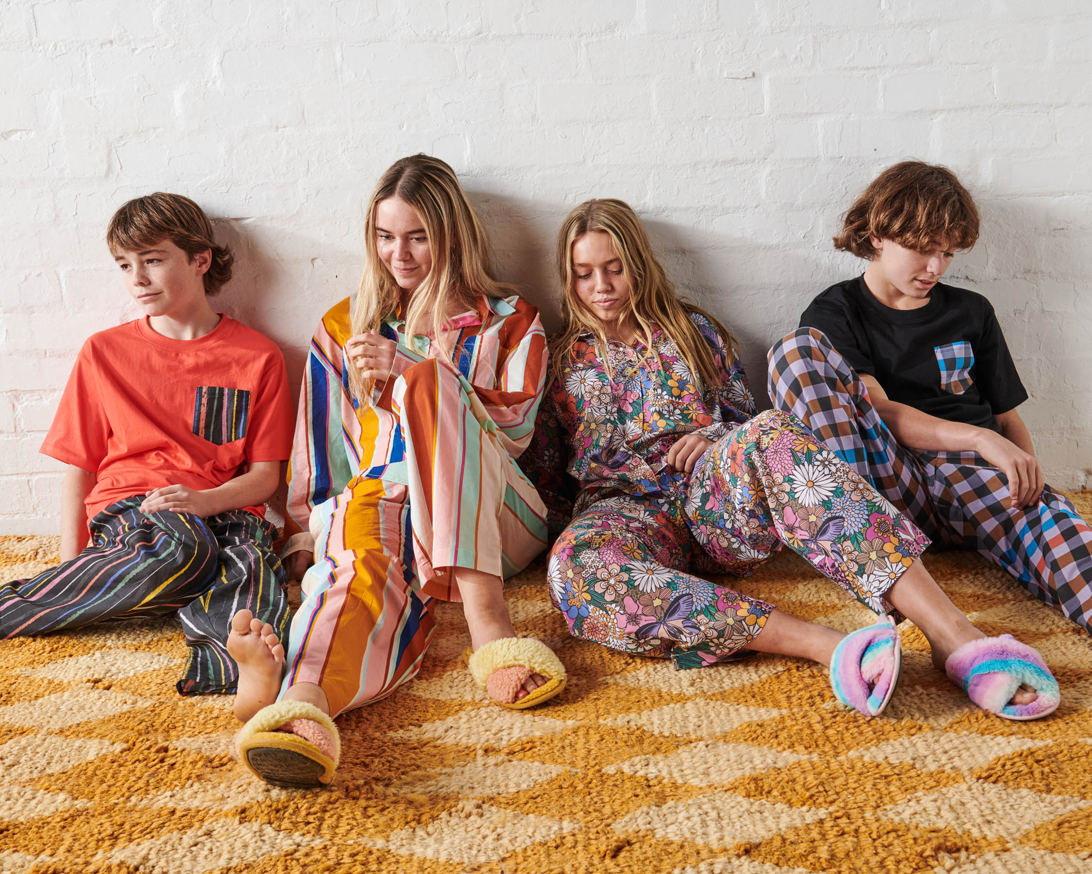 Organic Cotton Teen Pajama Set - Soft & Comfortable 2-Piece Pajamas for Girls - Perfect for Sleepovers, Lounging & Relaxing at Home