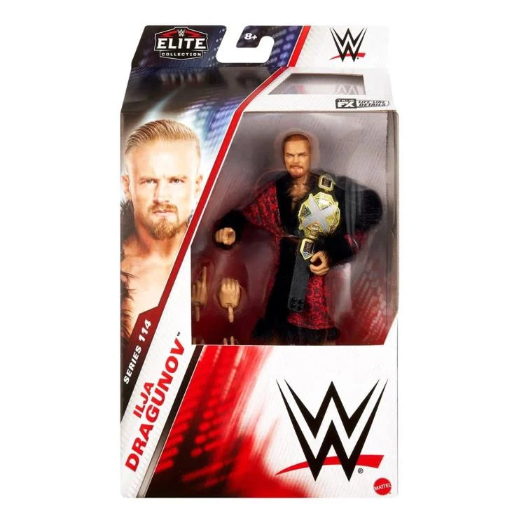 Ilja Dragunov WWE Elite Collection Series 114 Action Figure - Authentic Wrestling Collectible for Fans & Display - Perfect for Home Decor, Gift Giving, and WWE Memorabilia Collections
