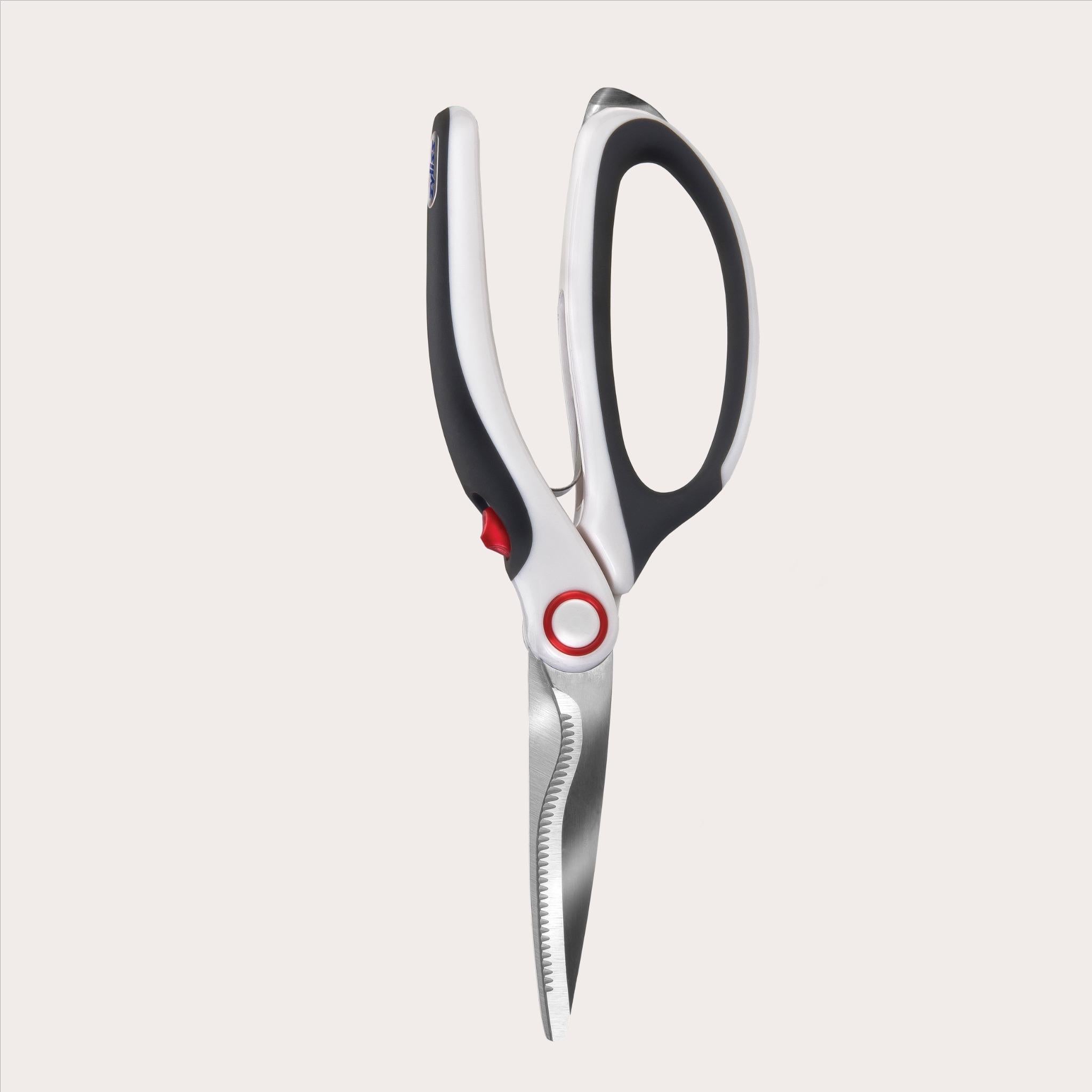 Zyliss All-Purpose Kitchen Shears - Heavy Duty Stainless Steel Scissors for Cutting Meat, Poultry, Herbs & More - Perfect for Cooking, Crafting & Household Use