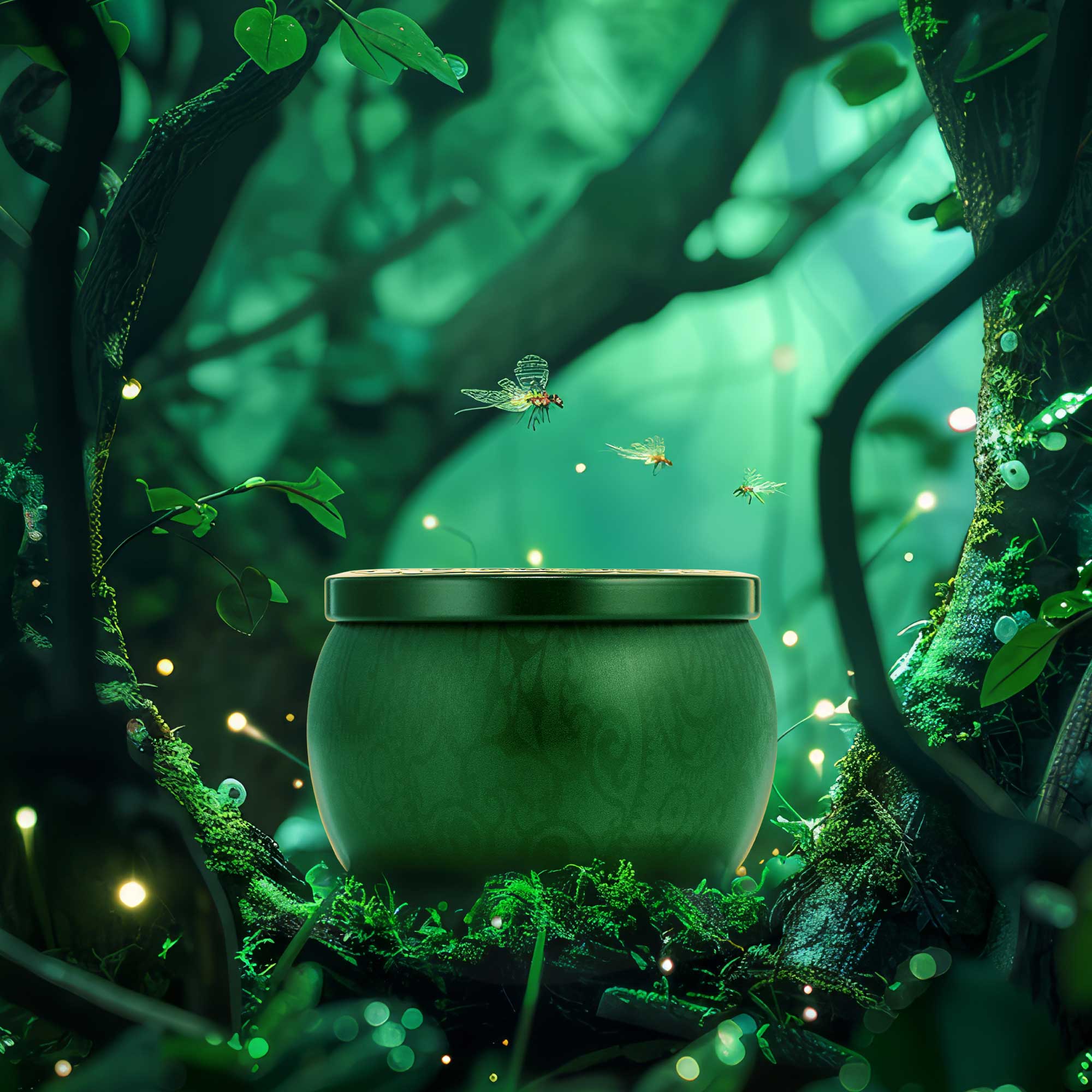 Bewitching Banyan Forest Mini Tin Candle - Wicked Collection Scented Soy Wax for Home Decor, Gifts & Relaxation - Perfect for Meditation, Spa Nights & Cozy Evenings