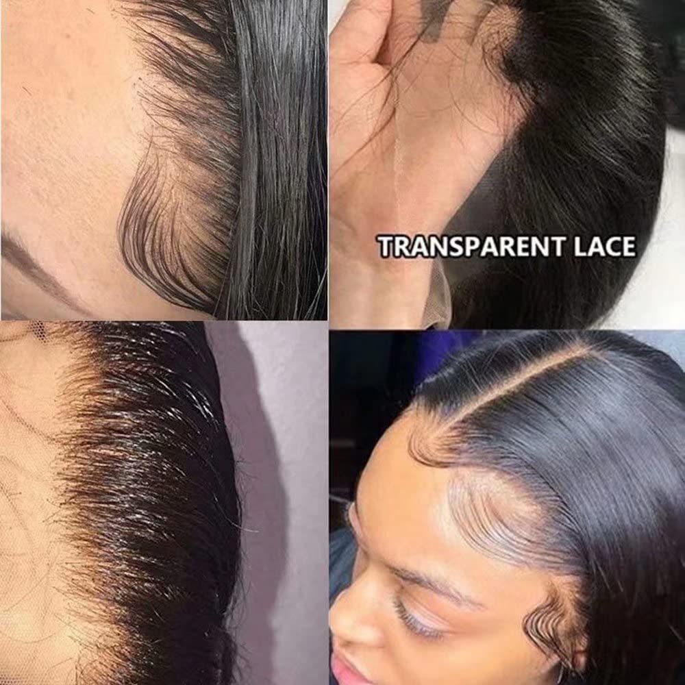 13x6 HD Transparent Lace Front Wig - Honey Blonde Ombre Brazilian Remy Human Hair - Glueless Natural Hairline with Baby Hair - 150% Density 24 Inch Curly Wig for Black Women | Perfect for Daily Wear, Special Occasions & Protective Styling