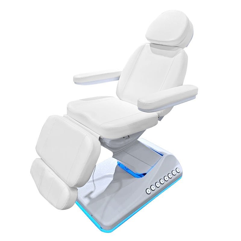 Greenlife® LUNA I 4 Motor Spa Electric Facial Bed with Heating - Professional Massage Table for Home & Salon Use - Perfect for Facials, Massage Therapy, and Relaxation