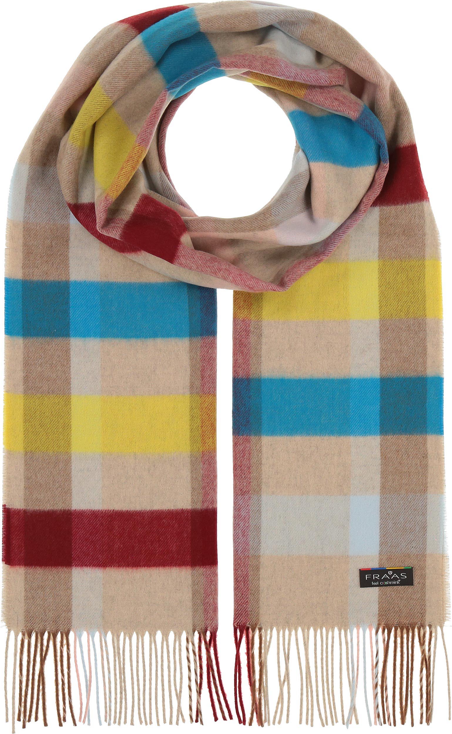 Soft Plaid Cashmere Scarf for Women & Men - Warm Winter Fashion Accessory - Perfect for Cold Weather, Office, Travel & Gifting