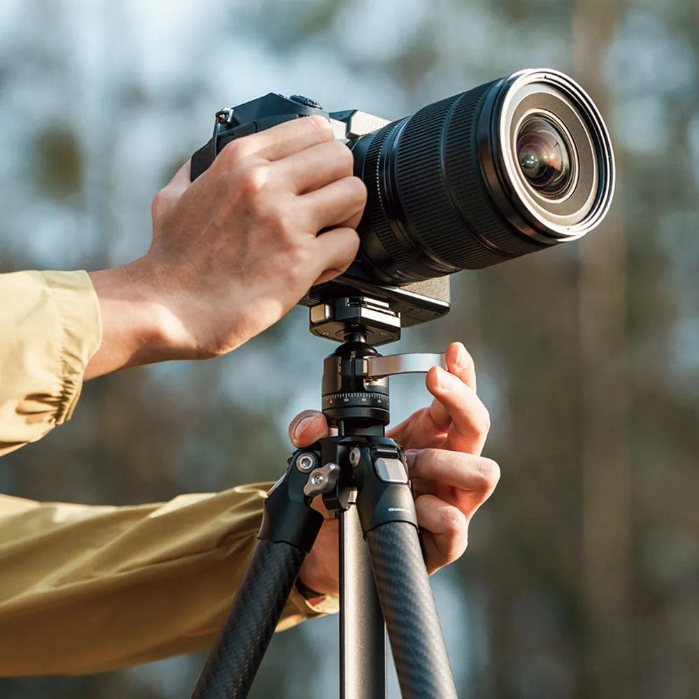 Ulanzi Falcam TreeRoot Quick Lock Lite Travel Tripod - Compact & Lightweight Camera Tripod for DSLR, Mirrorless, Smartphones - Perfect for Travel, Vlogging, Hiking & Outdoor Photography