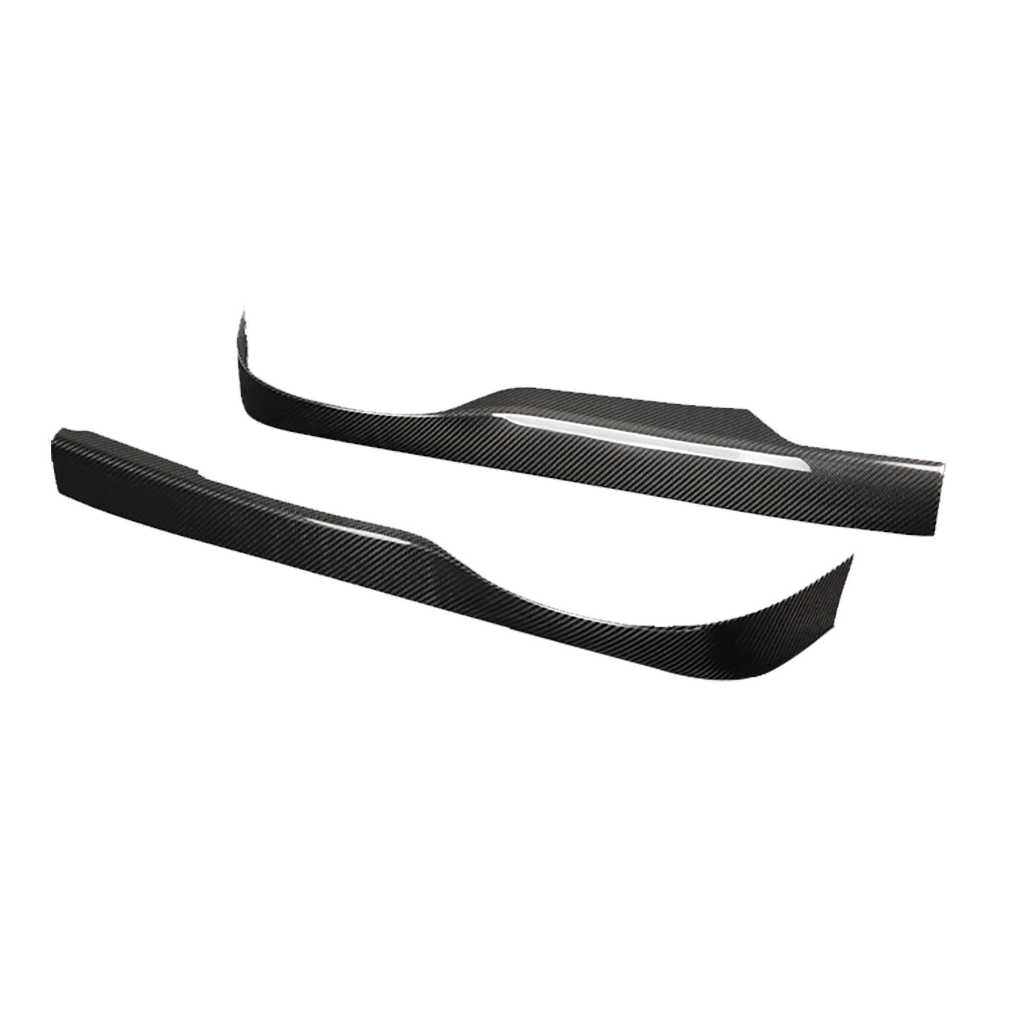 Premium Real Carbon Fiber Rear Trunk Side Trim Cover for Tesla Model X - Durable & Stylish Exterior Upgrade for Enhanced Protection & Luxury Look