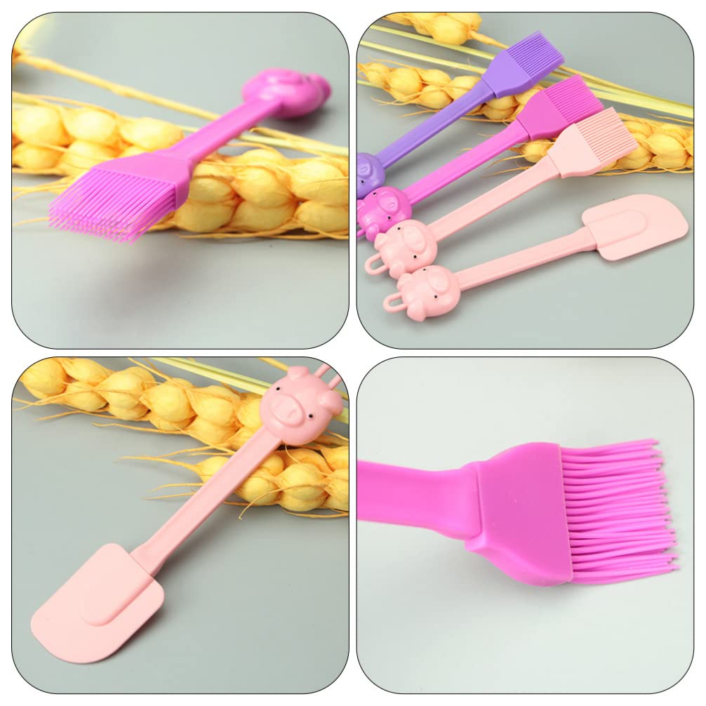 Hemoton 10-Piece Baking Tool Set - Stainless Steel Cake Spatula, Bench Scraper, Butter & Cream Spreaders, Oil Brush for Baking, Cooking & Cake Decorating - Perfect for Home Bakers & Professional Chefs
