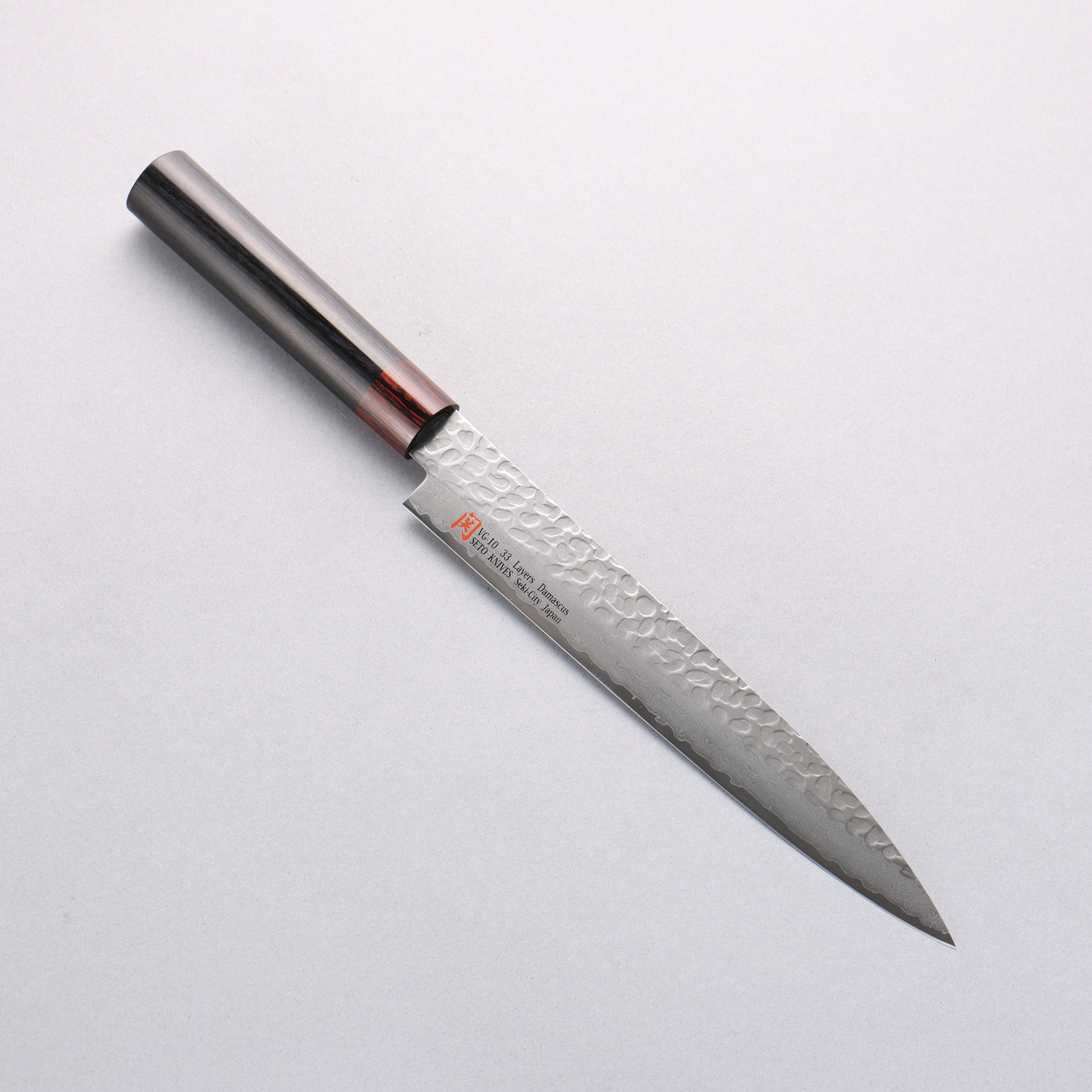 Premium Iseya VG10 Damascus Yanagiba Japanese Sushi Knife 210mm - Professional Sushi & Sashimi Preparation, Kitchen Essential for Chefs