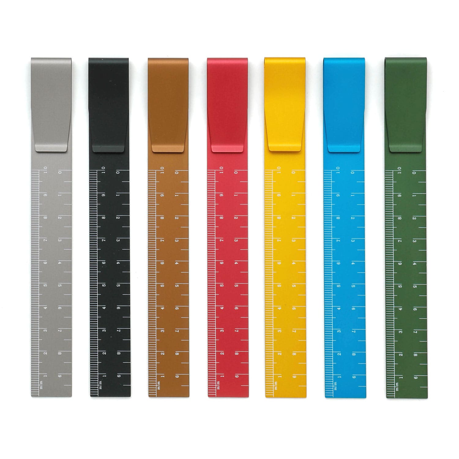 Hightide Ruler Clip for Hobonichi Techo Planner - Perfect for Organizing Notebooks, Journals, and Office Supplies | Ideal for Students, Professionals & Stationery Lovers