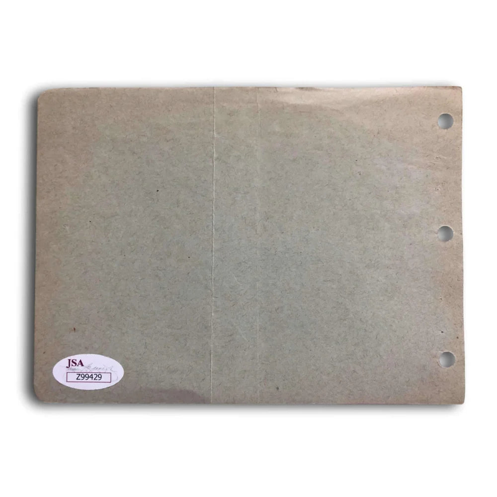 Joan Crawford Signed Album Page - Authentic JSA COA Cut Autograph - Academy Award Winning Actress - Perfect for Collectors, Memorabilia Displays & Film History Enthusiasts