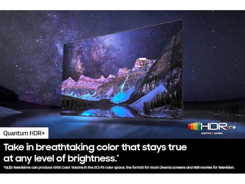 Samsung 55-Inch Class QLED 4K Smart TV with HDR, Alexa Built-in - Perfect for Home Theater & Gaming Entertainment