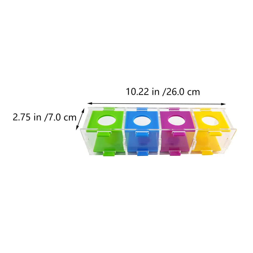Mipcase Parrot Training Toys Set - Conure, Cockatiel & Sugar Bird Brain Toys - Interactive Chew & Puzzle Toys for Parakeets & Pet Birds - Perfect for Desktop Play & Mental Stimulation