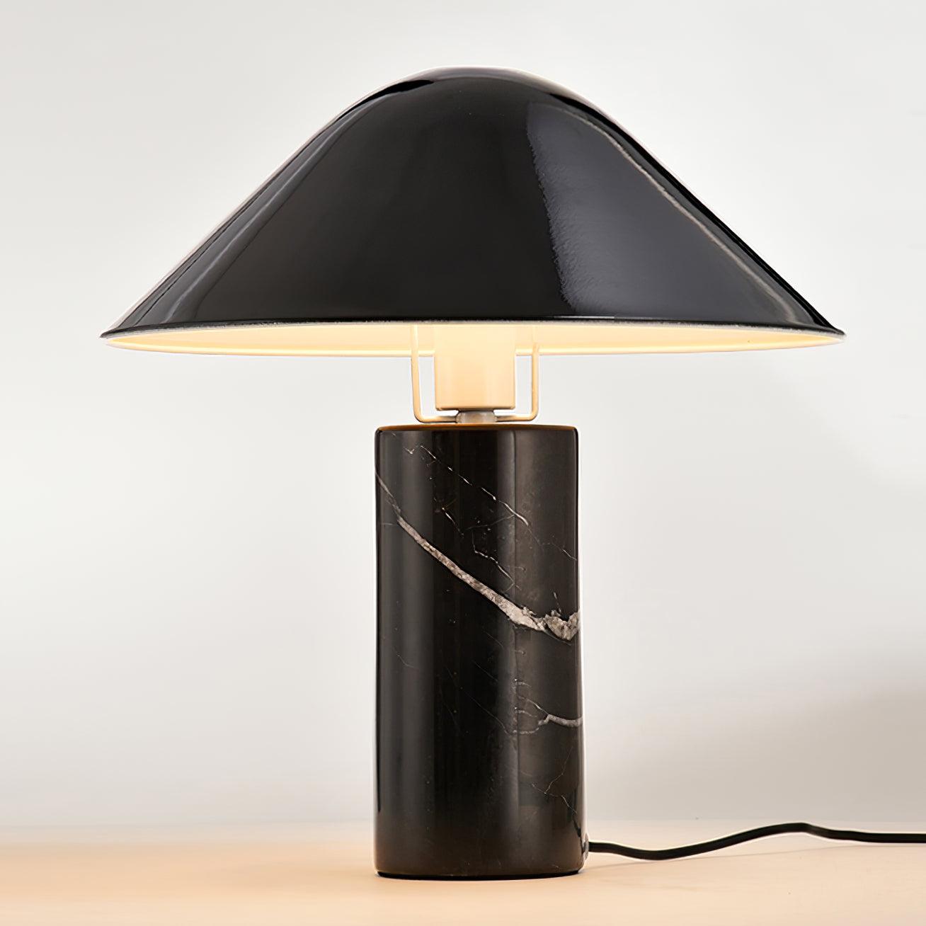 Elegant Adelaide Marble Table Lamp - Modern Home & Office Decor - Perfect for Bedroom, Living Room, and Workspace Lighting