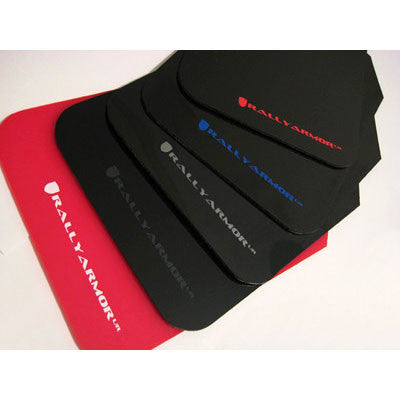 Rally Armor UR Mud Flaps for 2008-2014 Subaru STI Hatchback & 2011-2014 WRX Hatchback - Durable Splash Guards for Off-Road & Winter Driving Protection