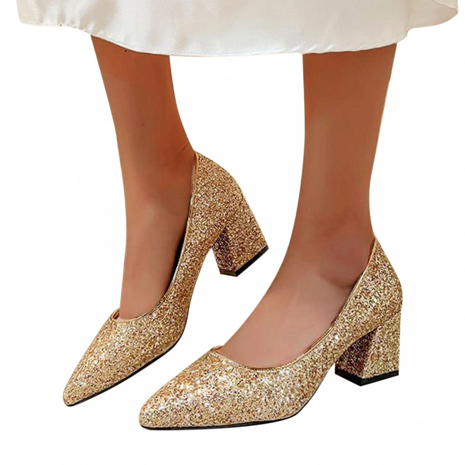 **Xudanell Women's Elegant Pointed Toe Sandals - Dressy Summer Casual Slip-On Loafers & Mules for Women | Perfect for Office, Parties & Date Nights**