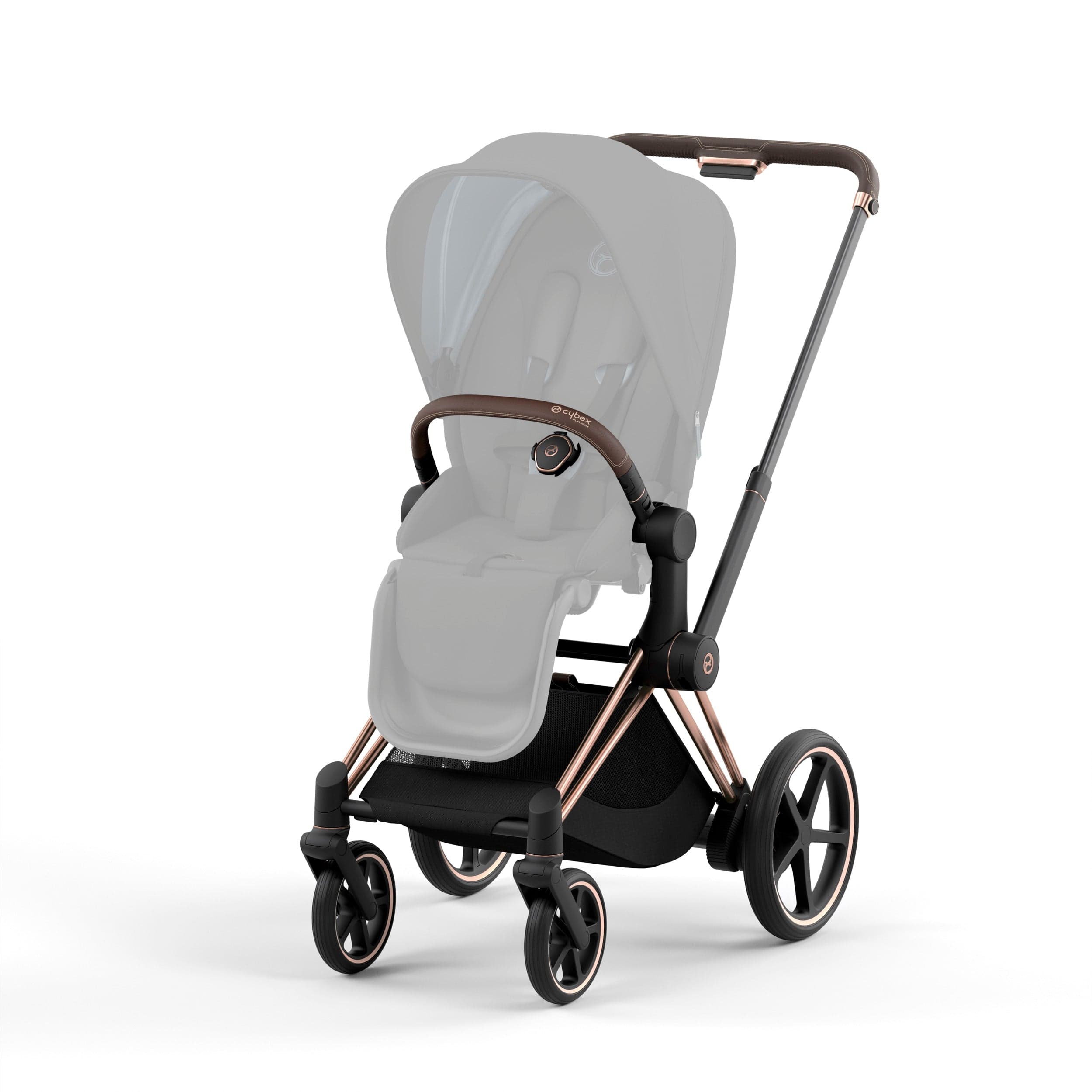 Cybex ePriam 2 Stroller Frame - Lightweight & Compact Baby Stroller for Travel, Shopping & Daily Use - Perfect for Newborns & Toddlers