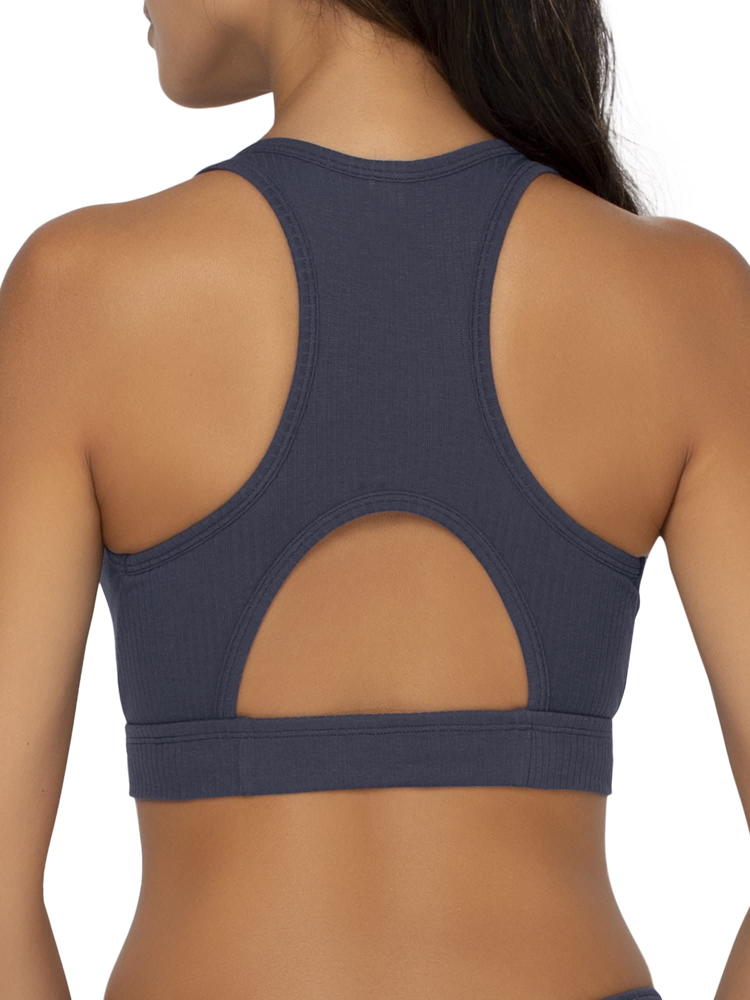Smart & Sexy Women's Cloud Cotton Comfort Wireless Bralette - Ultra Soft Lounge Bra for Sleep, Yoga & Everyday Wear
