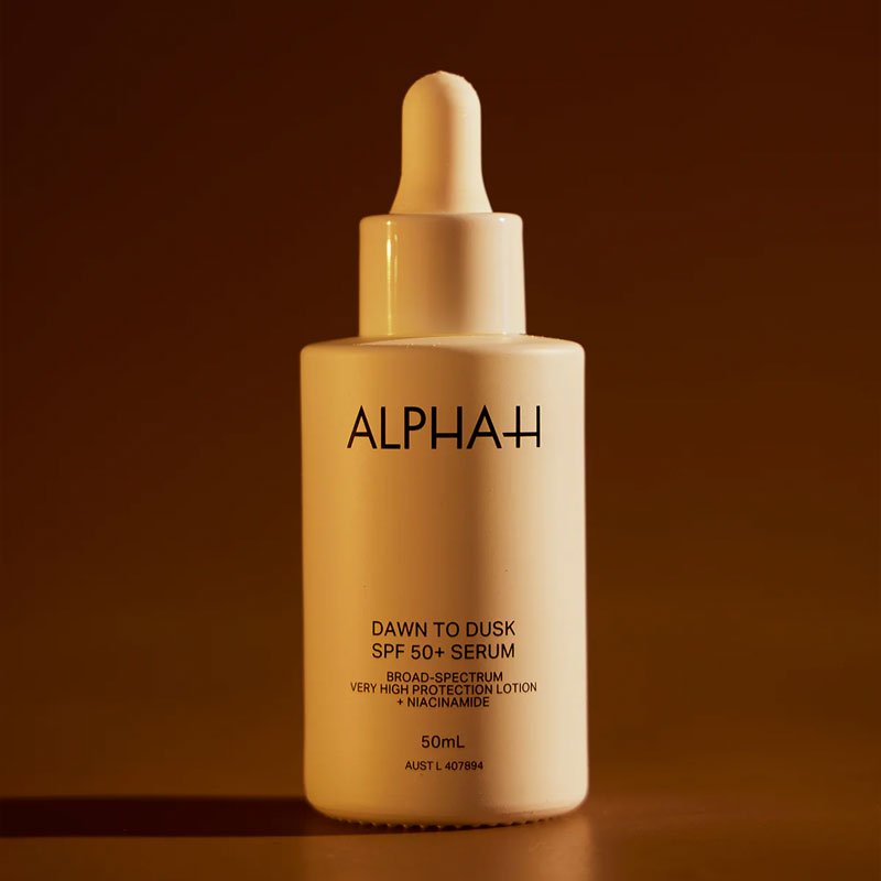 Alpha H Dawn To Dusk SPF 50+ Serum - Anti-Aging Face Serum with Sun Protection - Perfect for Daily Skincare & Outdoor Activities