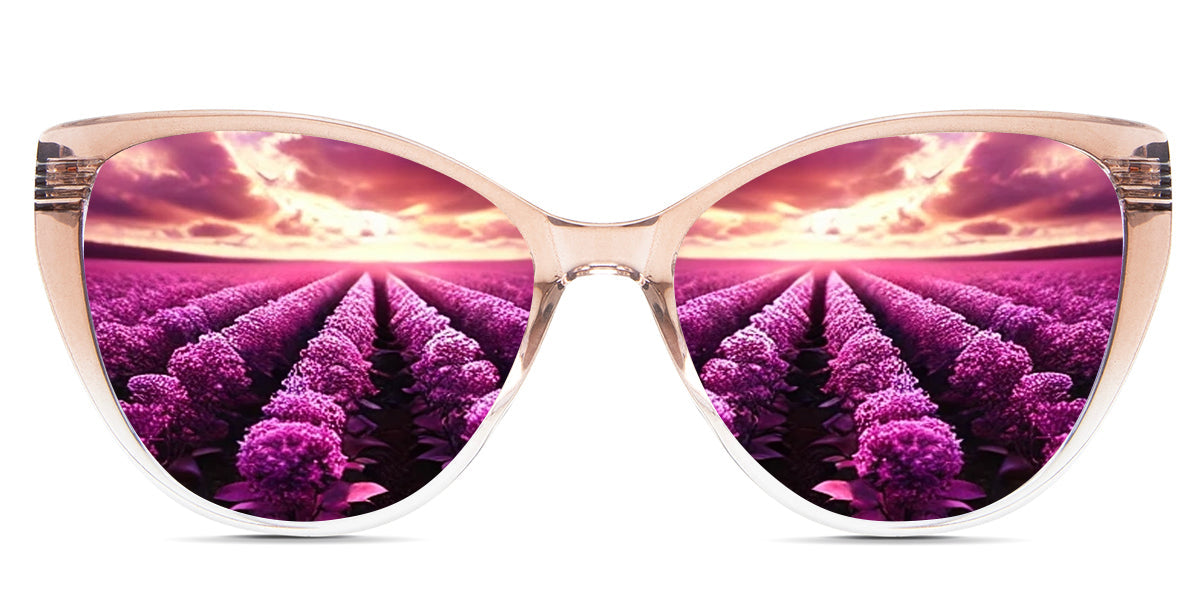 ZIVA Women's Prescription Sunglasses - Stylish UV Protection Eyewear for Driving, Outdoor Activities & Fashion
