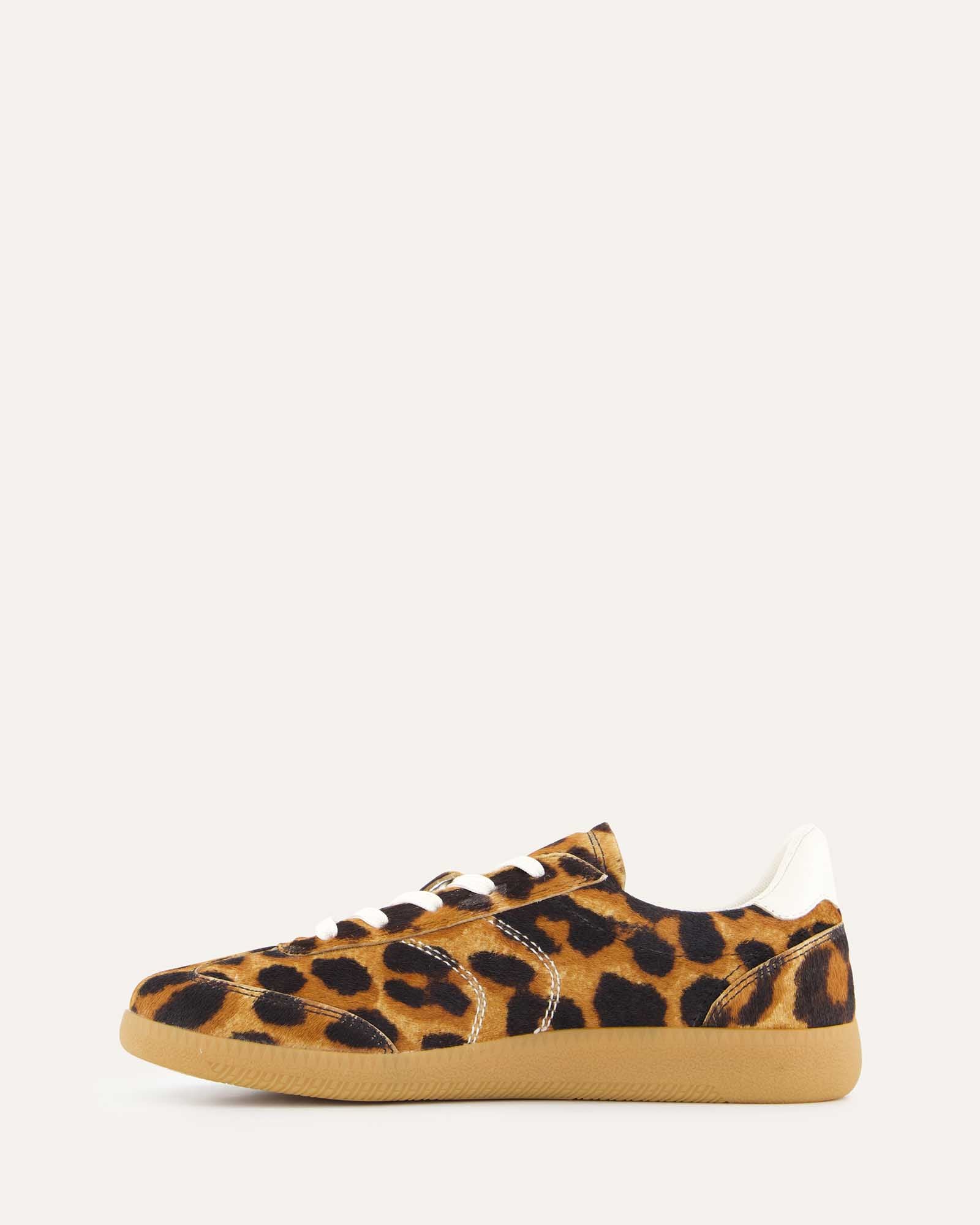 LILO Women's Leopard Print Leather Sneakers - Fashionable Comfort for Casual Wear, Walking & Everyday Outfits