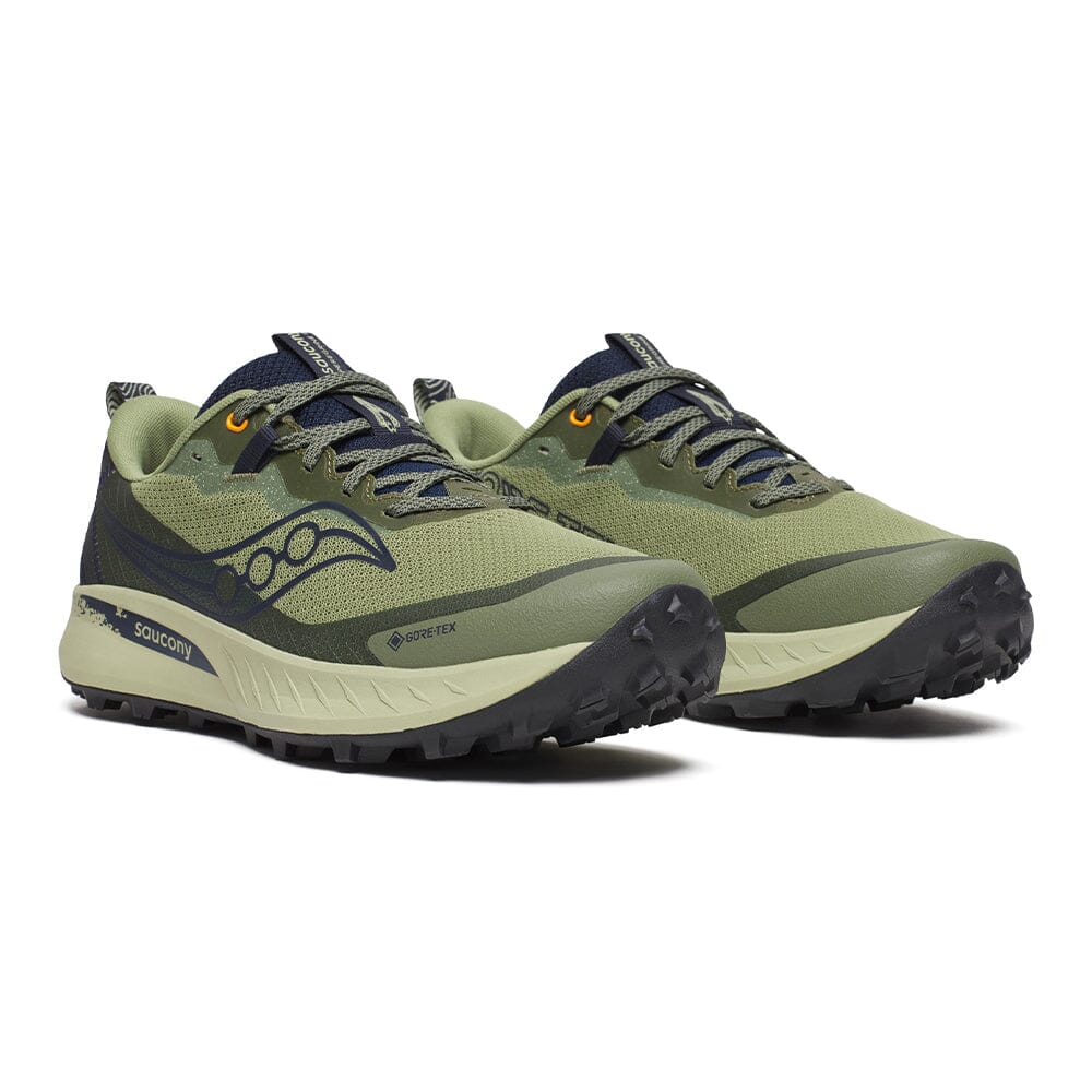 Saucony Men's Peregrine 15 GTX Trail Running Shoes - Waterproof Hiking & Outdoor Adventure Footwear for Men - Perfect for Trail Running, Hiking, and Outdoor Activities
