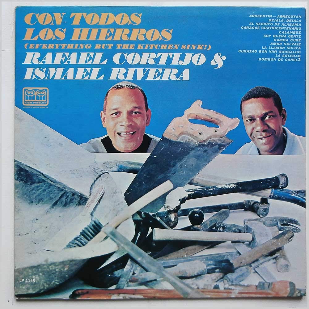 Con Todos Los Hierros - Everything But The Kitchen Sink Vinyl LP Record | Classic Latin Jazz Album for Music Collectors & Audiophiles | Perfect for Home Listening, Parties & Gifts