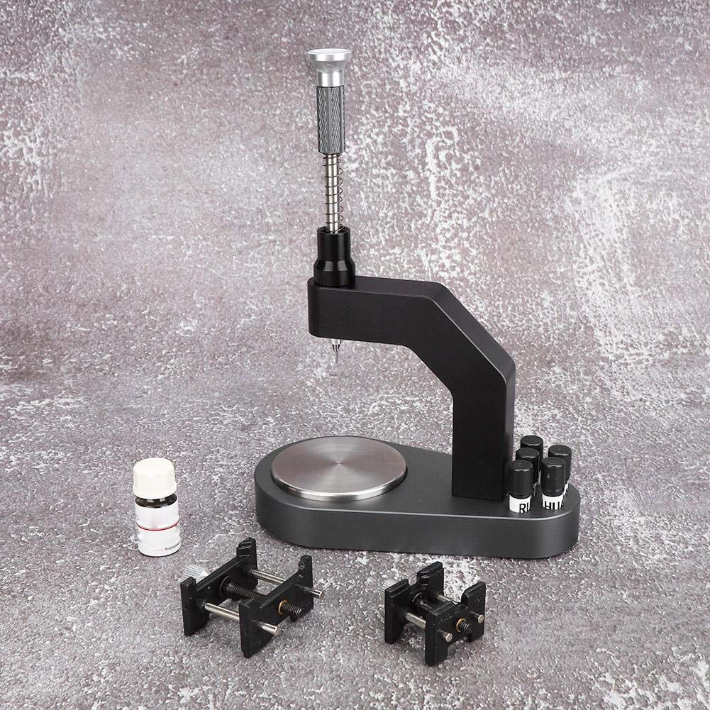 Professional Watch Dial Feet Repair Welding Machine - Watch Face Welding Tool Kit with 5 Nail Barrels & 2 Movement Bases for Watchmakers | Perfect for Watch Repair Shops, Jewelry Workshops & Home Watch Maintenance