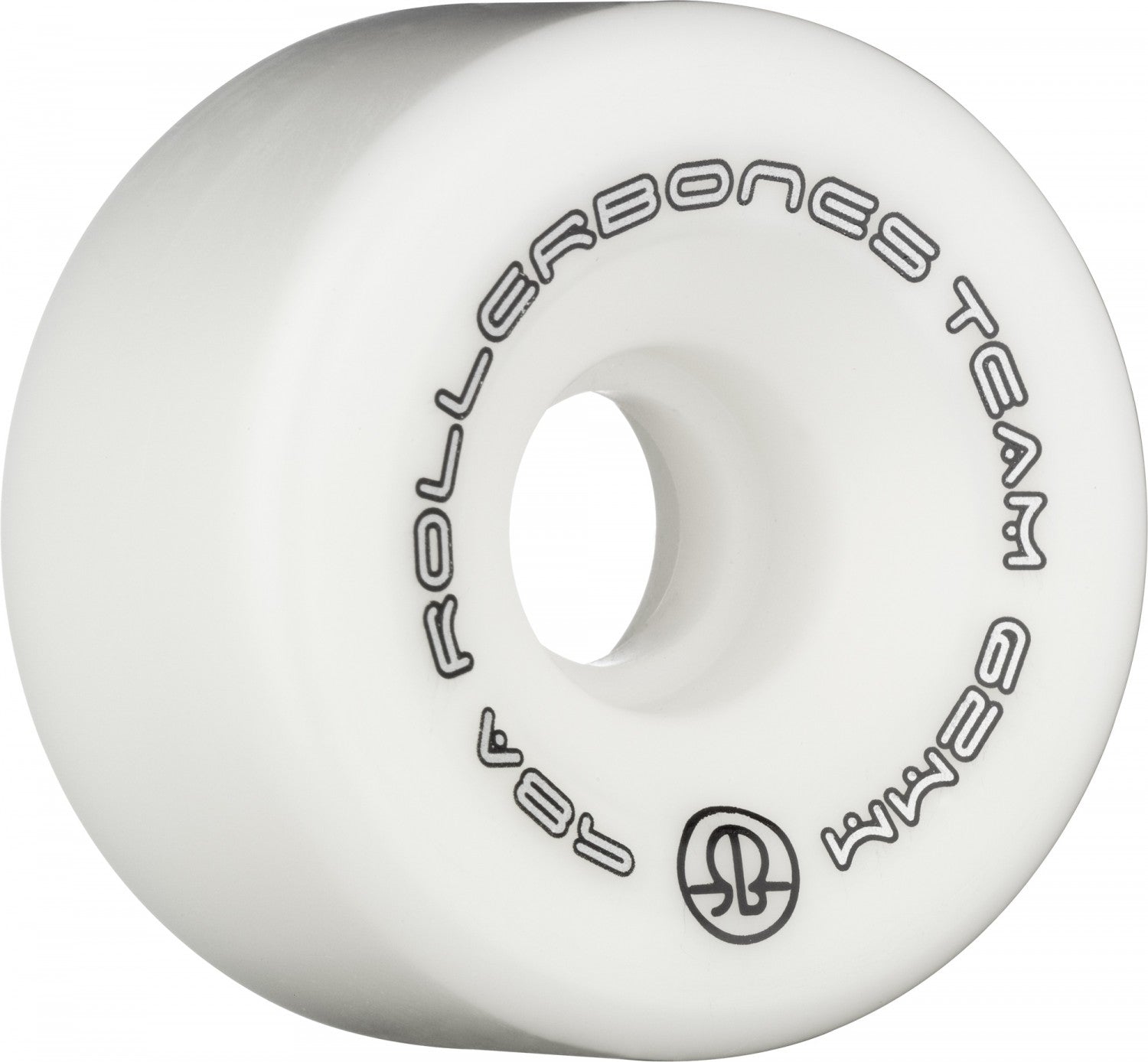 Rollerbones Team Logo Wheels 62mm 98a 8 Pack - Premium Roller Skating Wheels for Speed, Durability & Performance - Perfect for Indoor & Outdoor Skating, Derby, Rink & Street Use